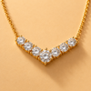 14 Kt Gold Diamond Chain - 3.120 ct