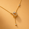 14 Kt Gold Diamond Chain - 0.600 ct
