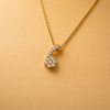 14 Kt Gold Diamond Chain - 0.40 ct
