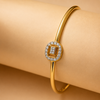 14 Kt Gold Diamond Bracelet - 0.35 Ct