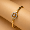 14 Kt Gold Diamond Bracelet - 0.35 Ct