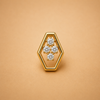 14 Kt Gold Diamond Earring - 0.190 ct