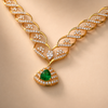 14 Kt Gold Diamond Necklace 2.955 carats