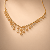 14 Kt Gold Diamond Necklace 1.710 ct
