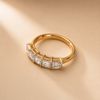 14 Kt Gold Diamond Ring - 1.54 Ct