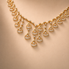 14 Kt Gold Diamond Necklace 1.710 ct