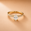 14 Kt Gold Diamond Ring - 1.4 Ct.