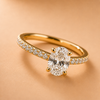 14 Kt Gold Diamond Ring - 1.4 Ct.