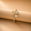 14 Kt Gold Diamond Ring - 0.79 Ct