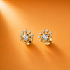 14 Kt Gold Diamond Earring - 0.280 ct